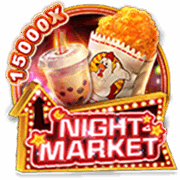 NIGHT MARKET slot artwork