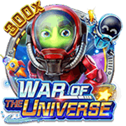 WAR OF THE UNIVERSE slot artwork