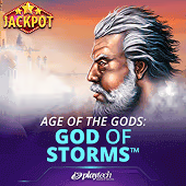 Age of the Gods: God of Storms™ slot artwork