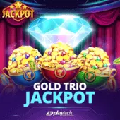Gold Trio Jackpot slot artwork