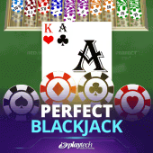 Perfect Blackjack slot artwork