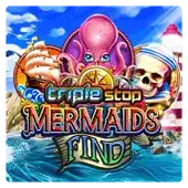Triple Stop: Mermaids Find™ slot artwork