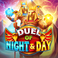 Duel of Night &amp; Day slot artwork