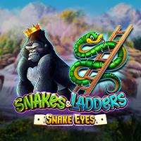 Snakes &amp; Ladders - Snake Eyes slot artwork